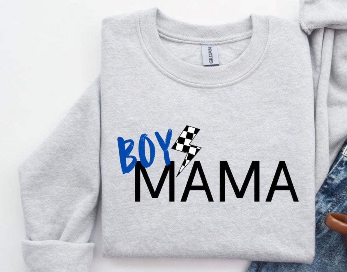 Boy Mama Crewneck Sweatshirt