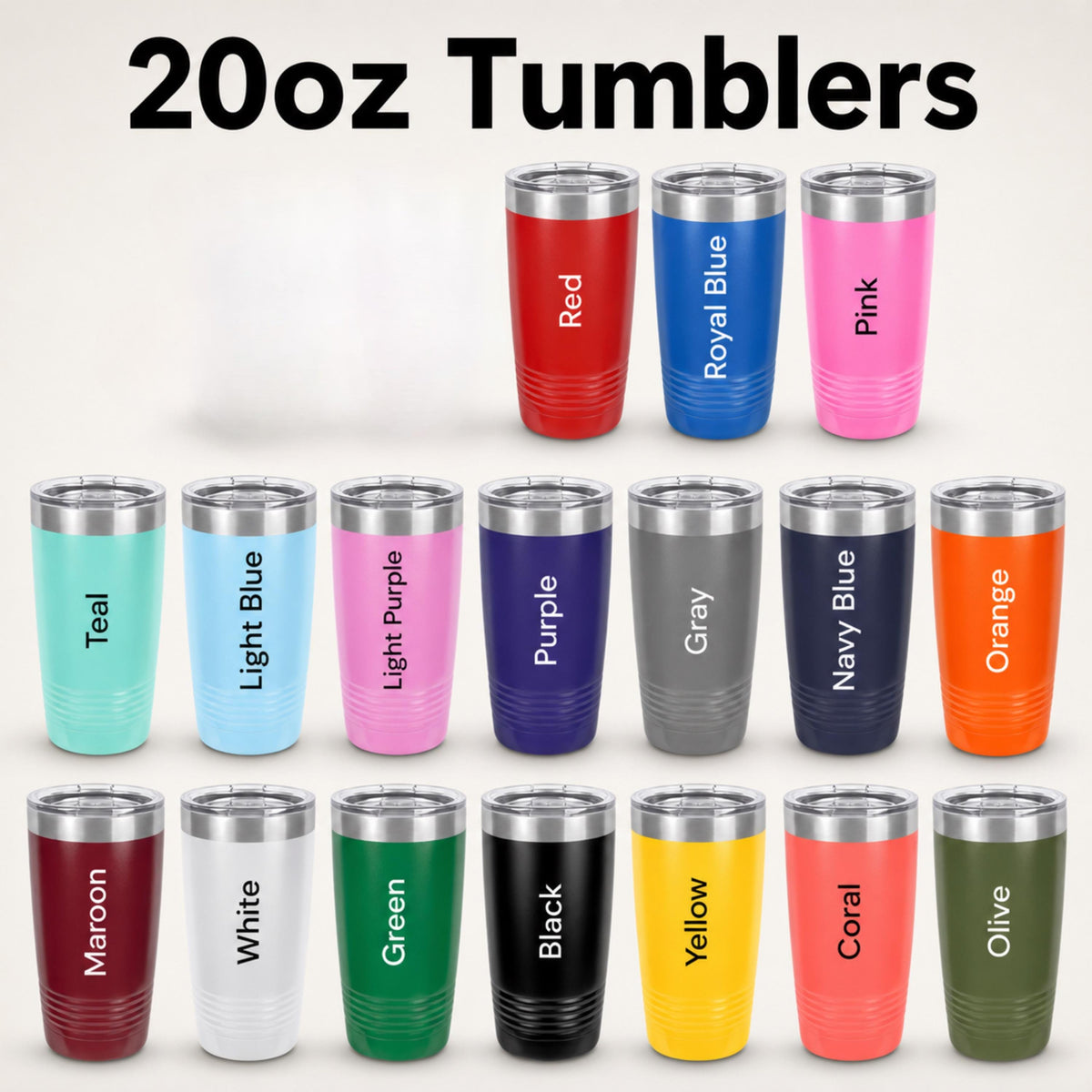 Personalized Polar Camel 20 oz Tumbler, Engraved Stainless Steel Travel Mug