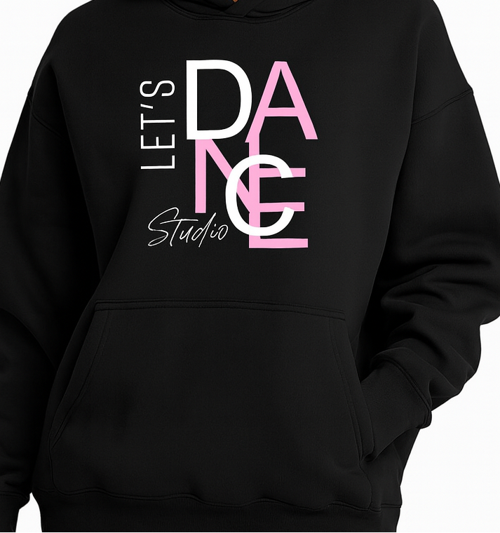 Teen/Adult Let's Dance Studio Oversized Hoodie