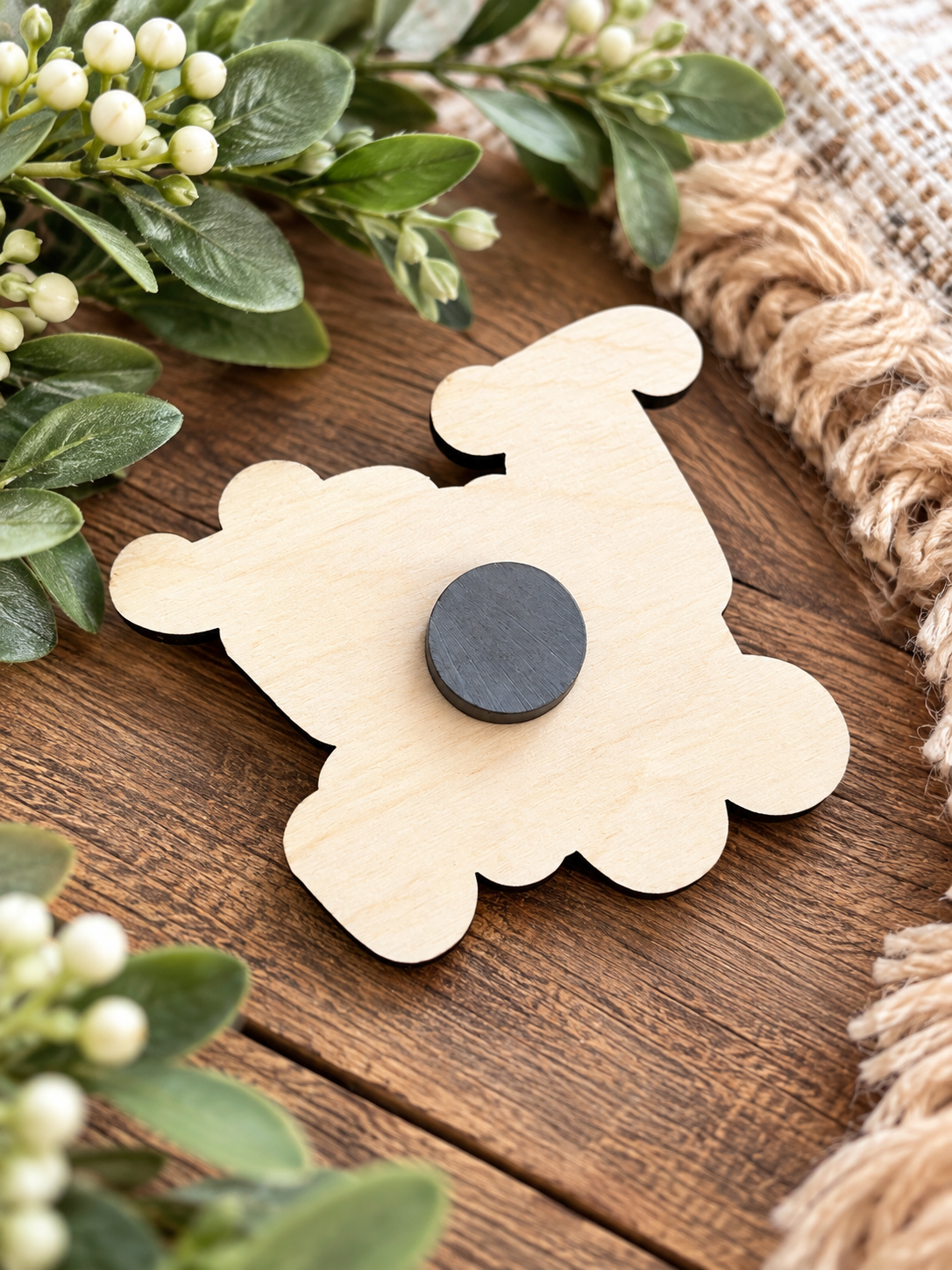 Trust Him Faith Layered Wood Name Magnet