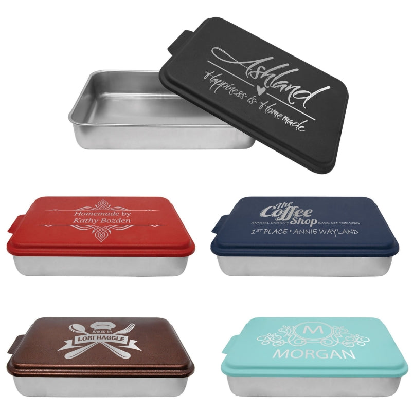 Personalized Engraved Aluminum Cake Pan (9"x13")