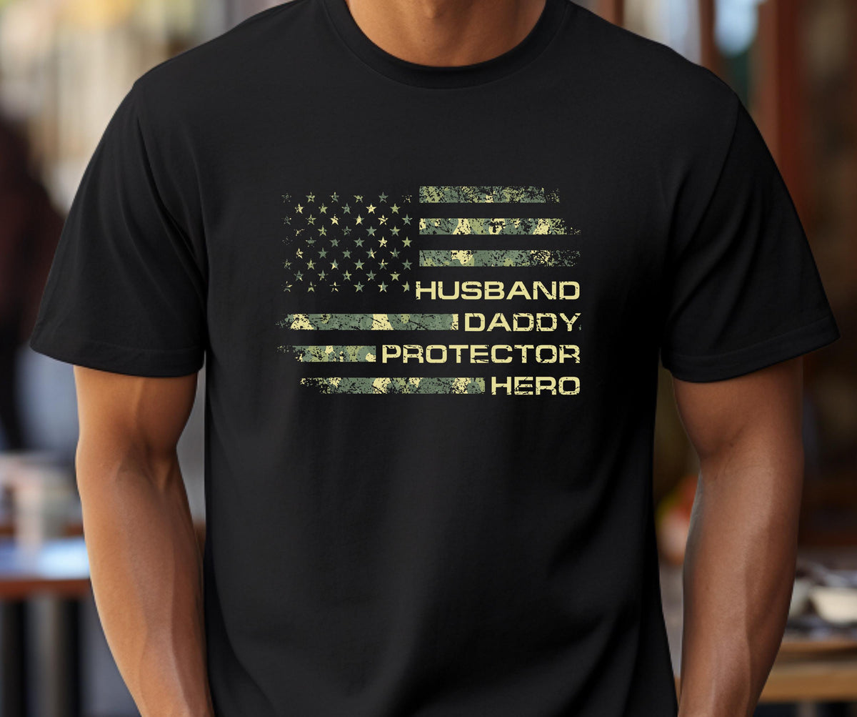Camo Dad T-Shirt