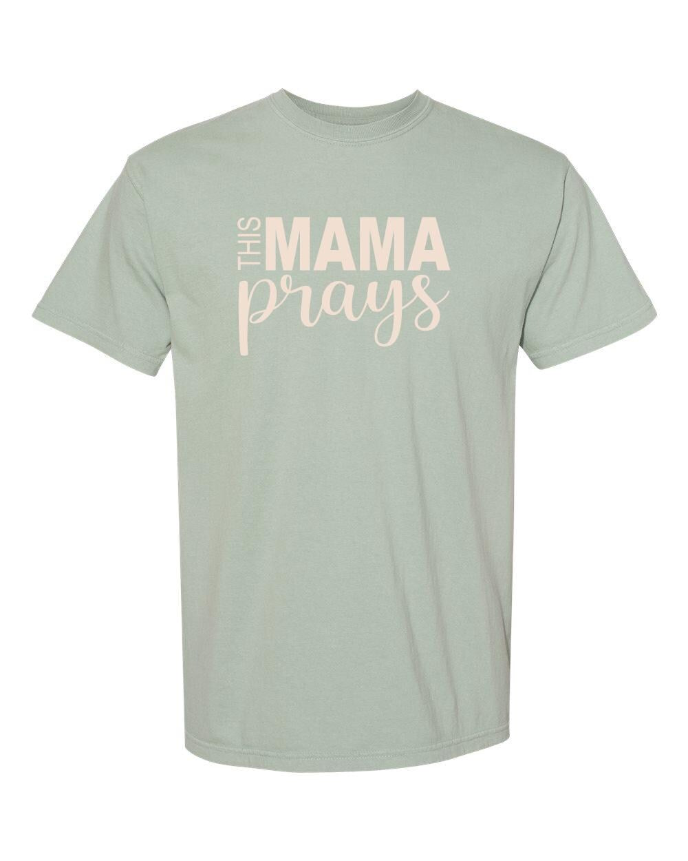 Retro Mama Graphic Tee | Christian Faith Blessed Motherhood Shirt