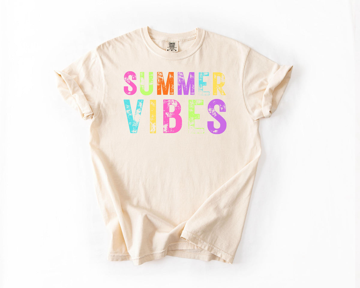 Summer Vibes Comfort Colors Tee
