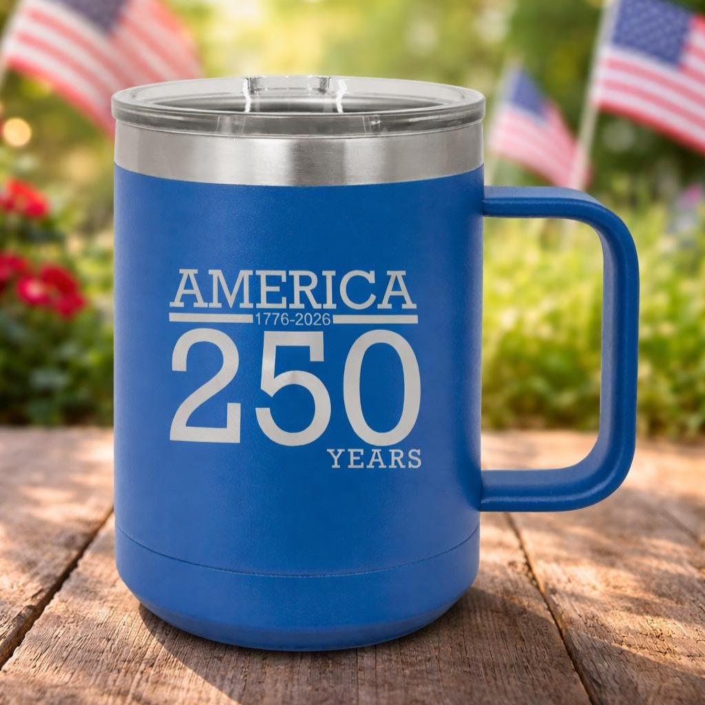 America 250 Years 15 oz Tumbler