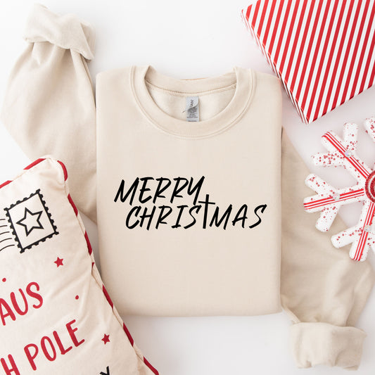 Merry Christmas Crewneck Sweatshirt