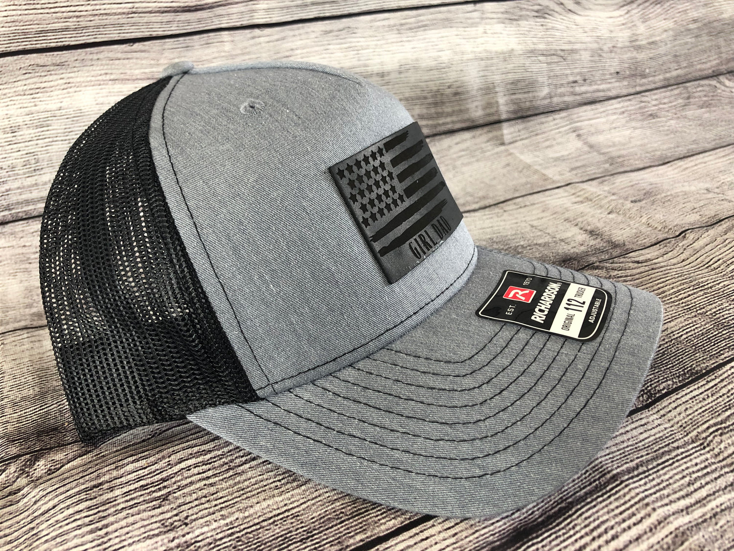 Leatherette Patch Hats