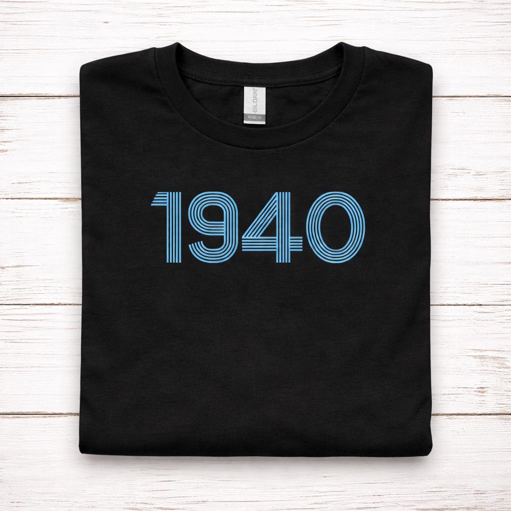 Vintage Birth Year Graphic T-Shirt Classic