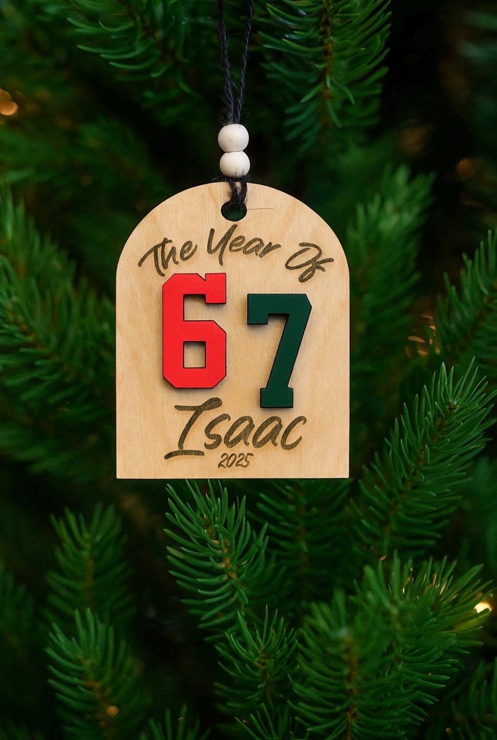 Trendy 6 7 Christmas Ornament