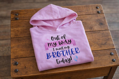 Big Sister Announcement Shirt | Sibling Reveal Toddler Hoodie | Baby Announcement Outfit