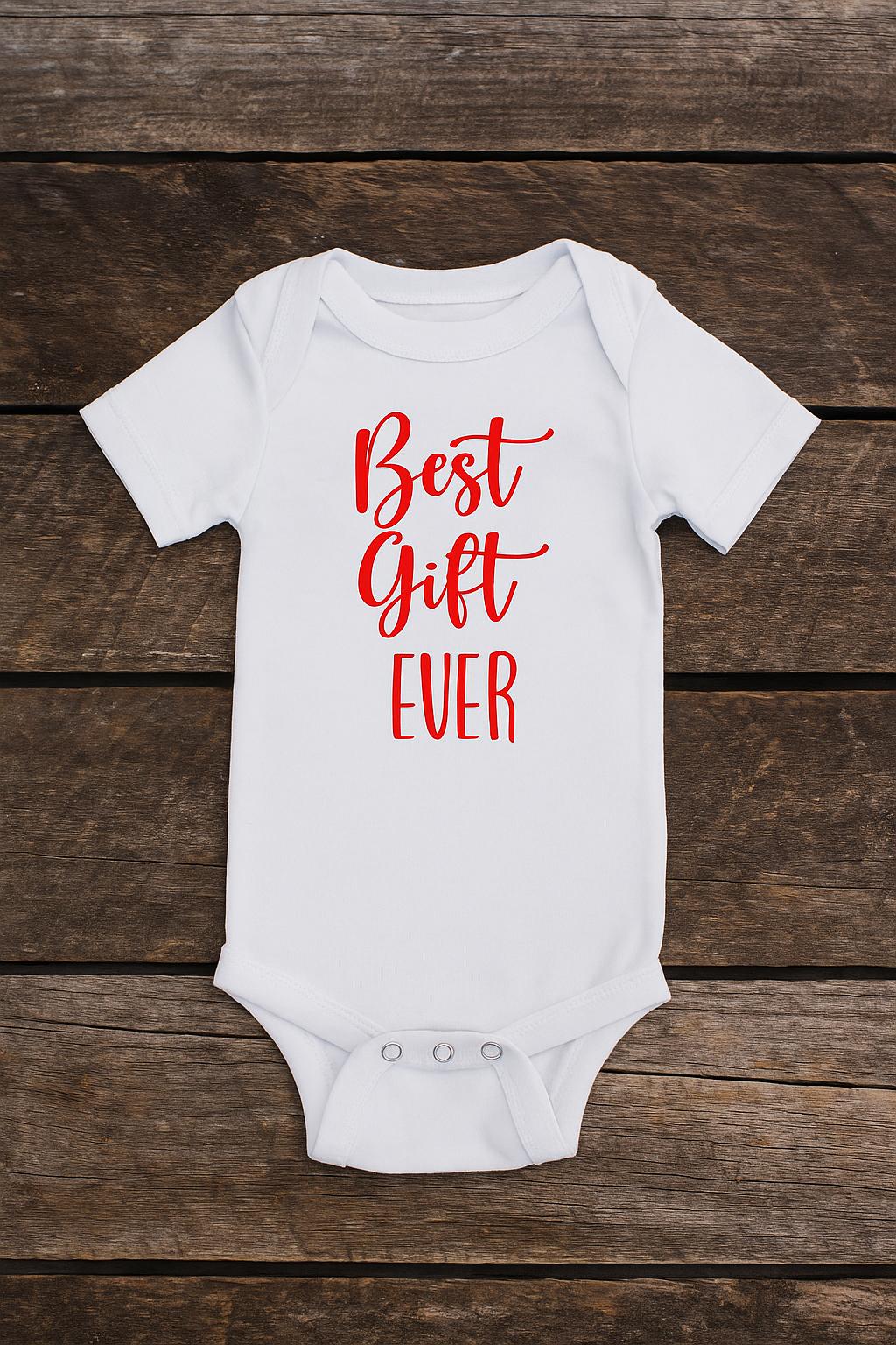 Christmas Baby • Christmas Outfit • Holiday Pregnancy Announcement • Newborn Bodysuit