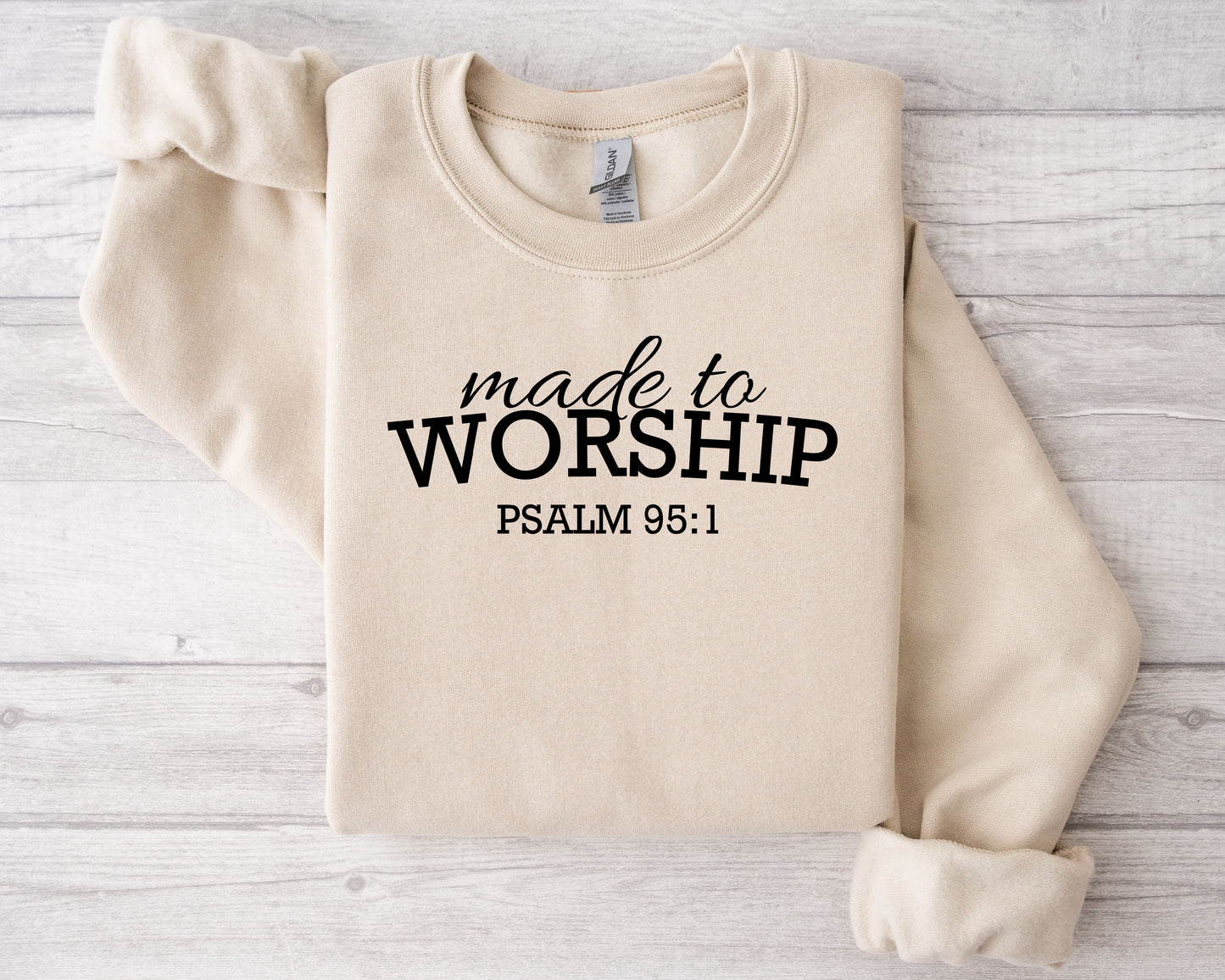 Made To Worship Crewneck Sweatshirt