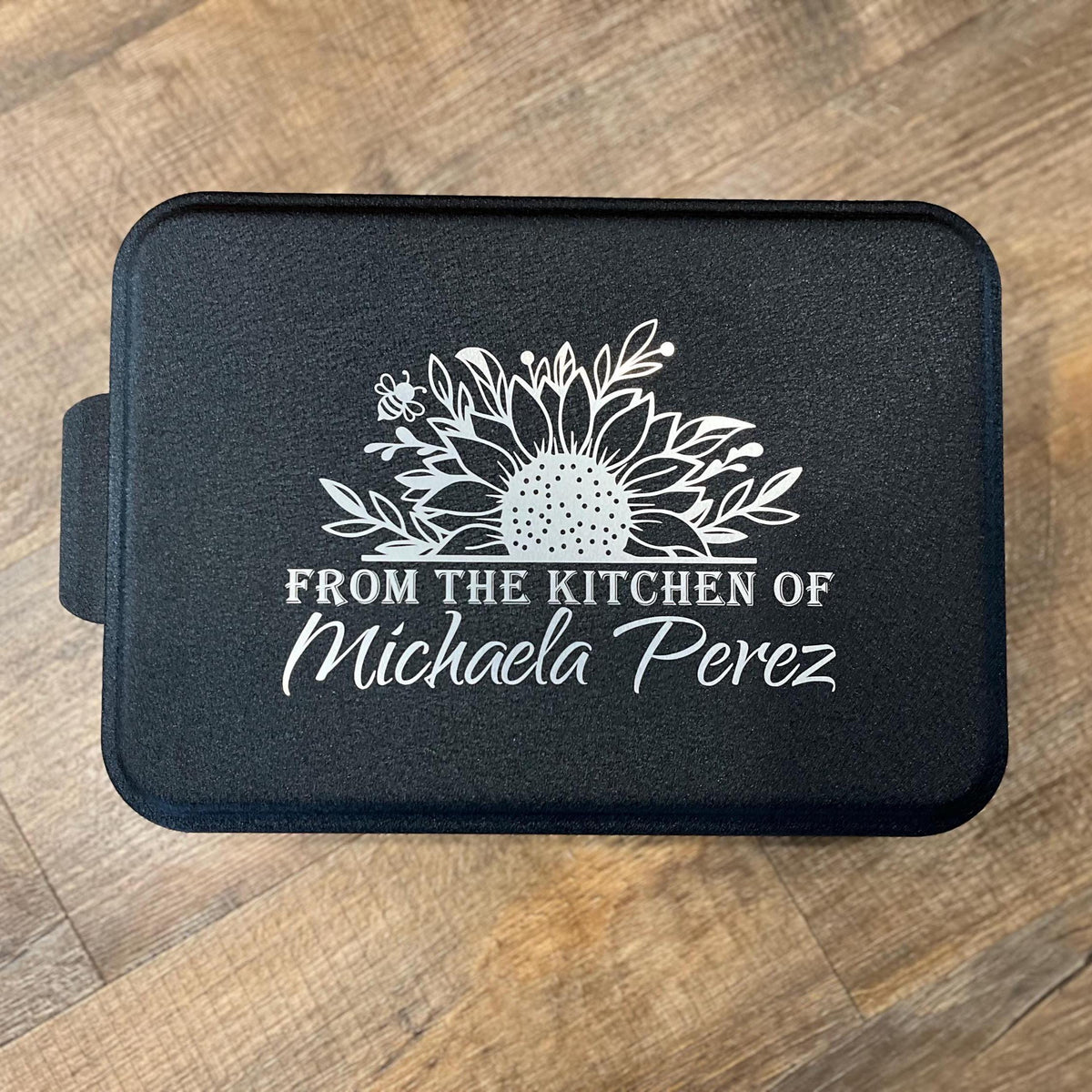 Personalized Engraved Aluminum Cake Pan (9"x13")