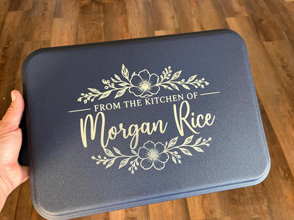 Personalized Engraved Aluminum Cake Pan (9"x13")