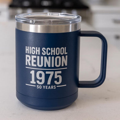 15 oz Class of _____ Engraved Handled Tumbler