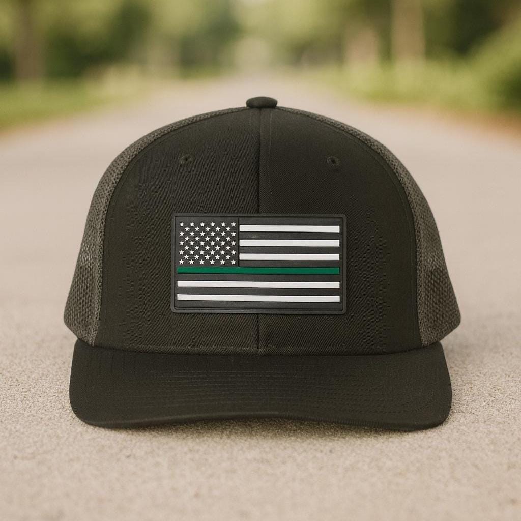 Richardson 112 American Flag Trucker Hat