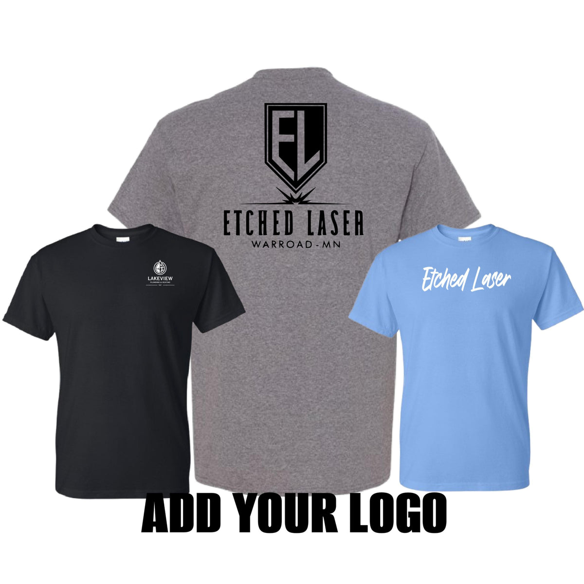 Custom Company Logo T-Shirts – Business, Wholesale, Employee Uniforms