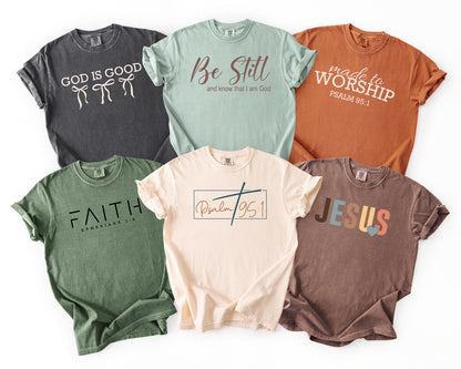 Christian Graphic Tee Comfort Colors