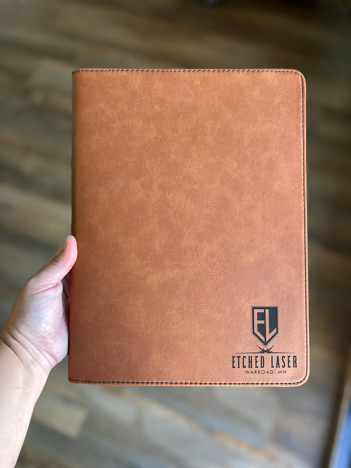 Personalized Leatherette Portfolio