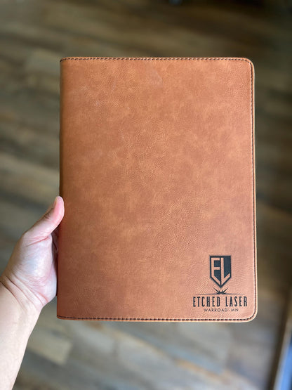 Personalized Leatherette Portfolio