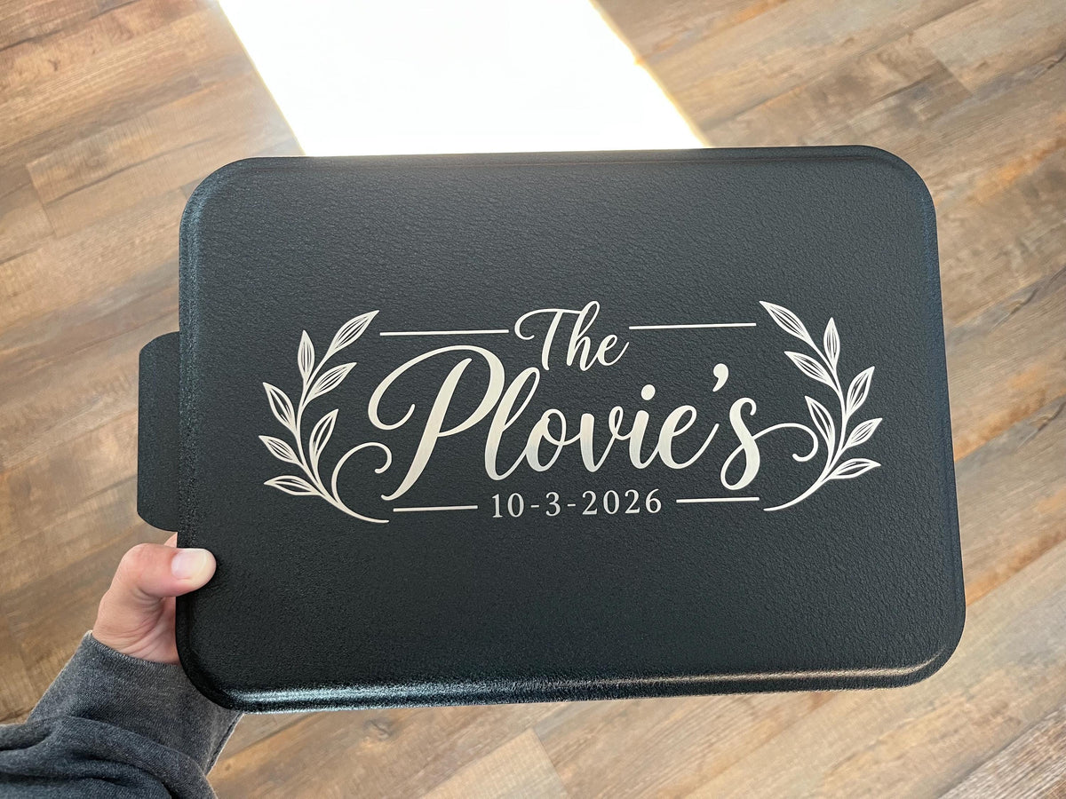 Personalized Engraved Aluminum Cake Pan (9"x13")