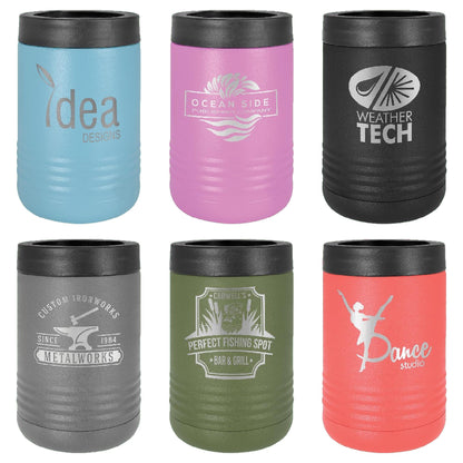 Personalized Laser Engraved Can Cooler – Custom Polar Camel Stainless Steel Gift