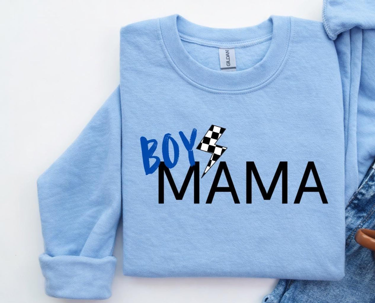 Boy Mama Crewneck Sweatshirt
