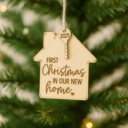 New Home Ornament - Christmas In New Home Ornament