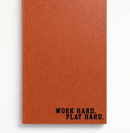 Basketball Journal | Textured Leatherette Notebook
