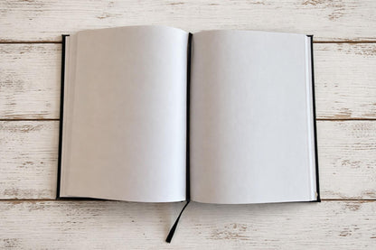 Personalized Bamboo Sketchbook | Custom Initial Journal