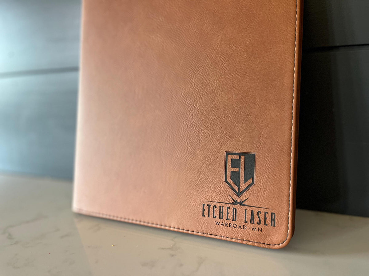 Personalized Leatherette Portfolio