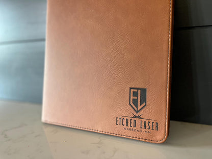 Personalized Leatherette Portfolio