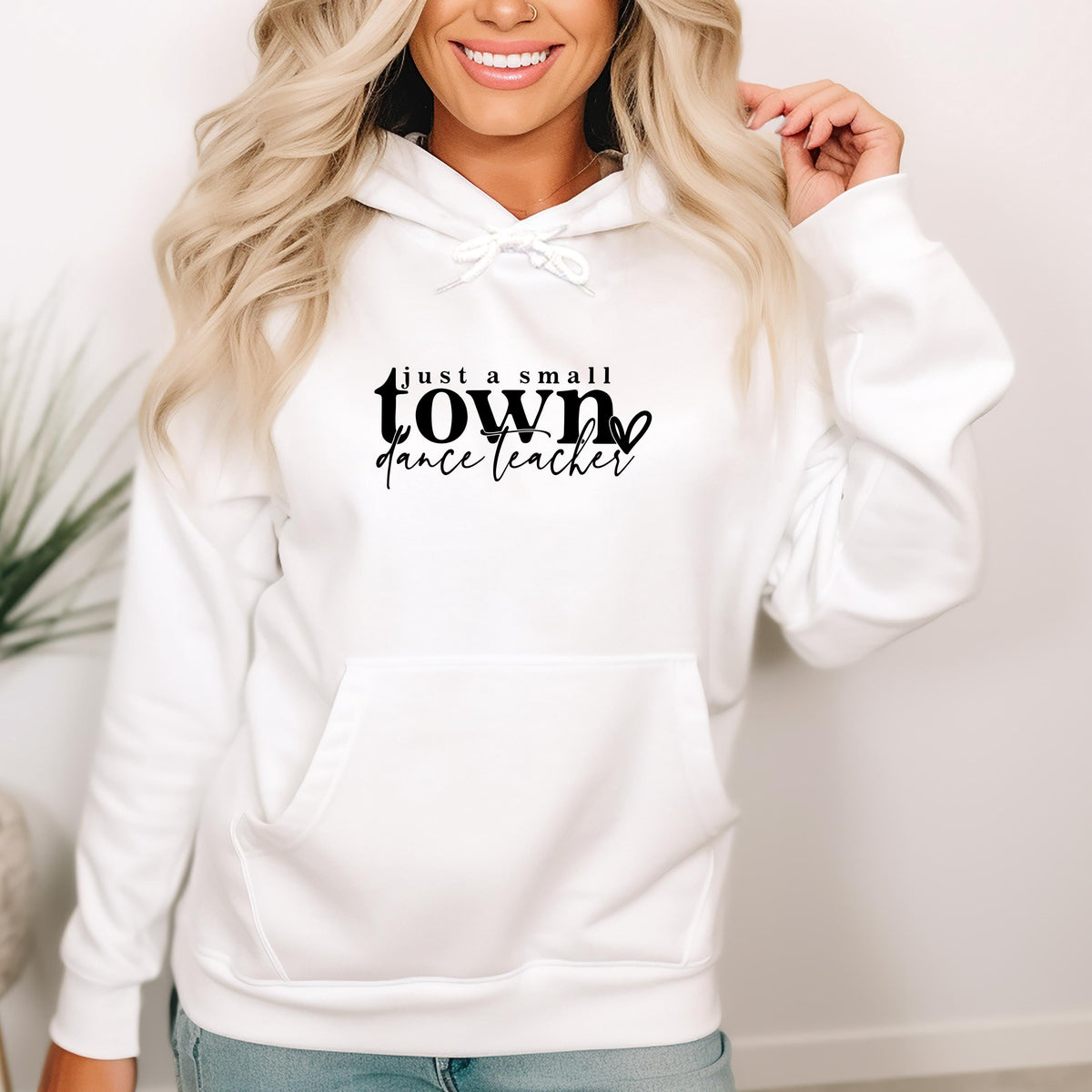 Dance Teacher Hoodie – Small Town Crewneck Sweatshirt