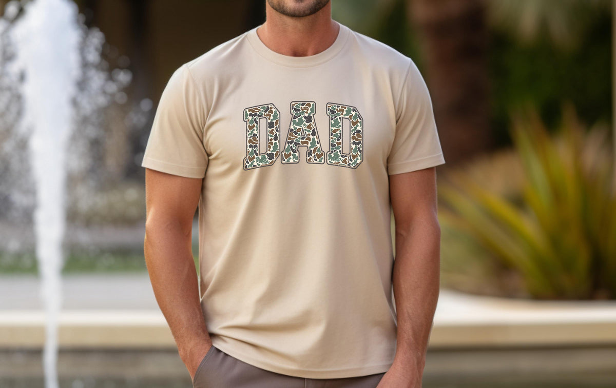 Camo Dad T-Shirt