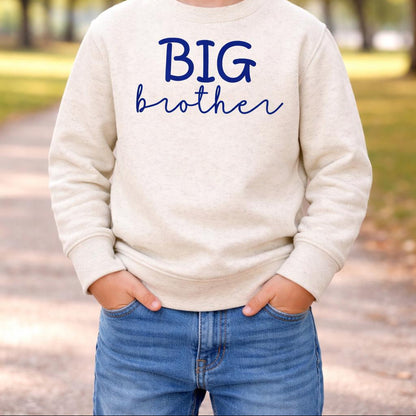 Little Brother Sweatshirt, Promoted Big Brother Gift, Kid Pullover