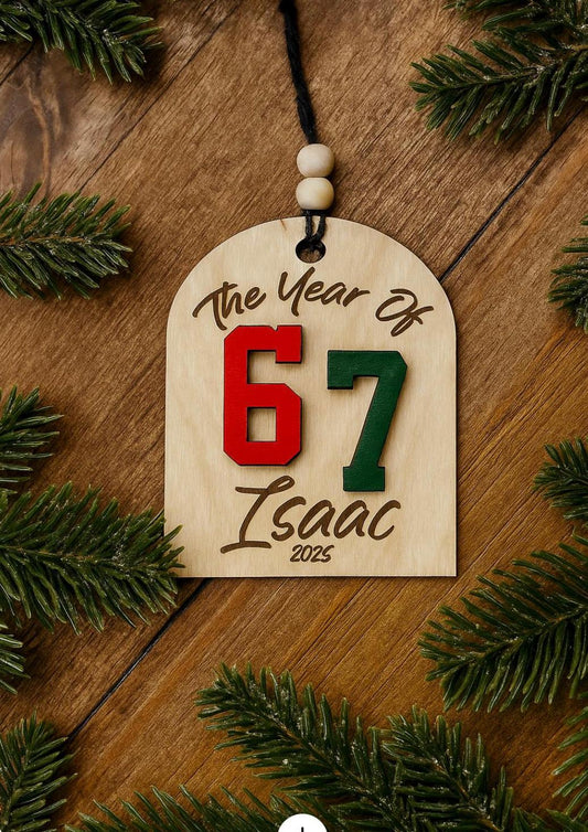 Trendy 6 7 Christmas Ornament