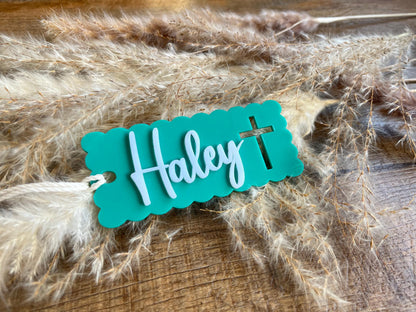 Personalized Easter Acrylic Basket Tag