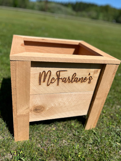 Cedar Planter Box