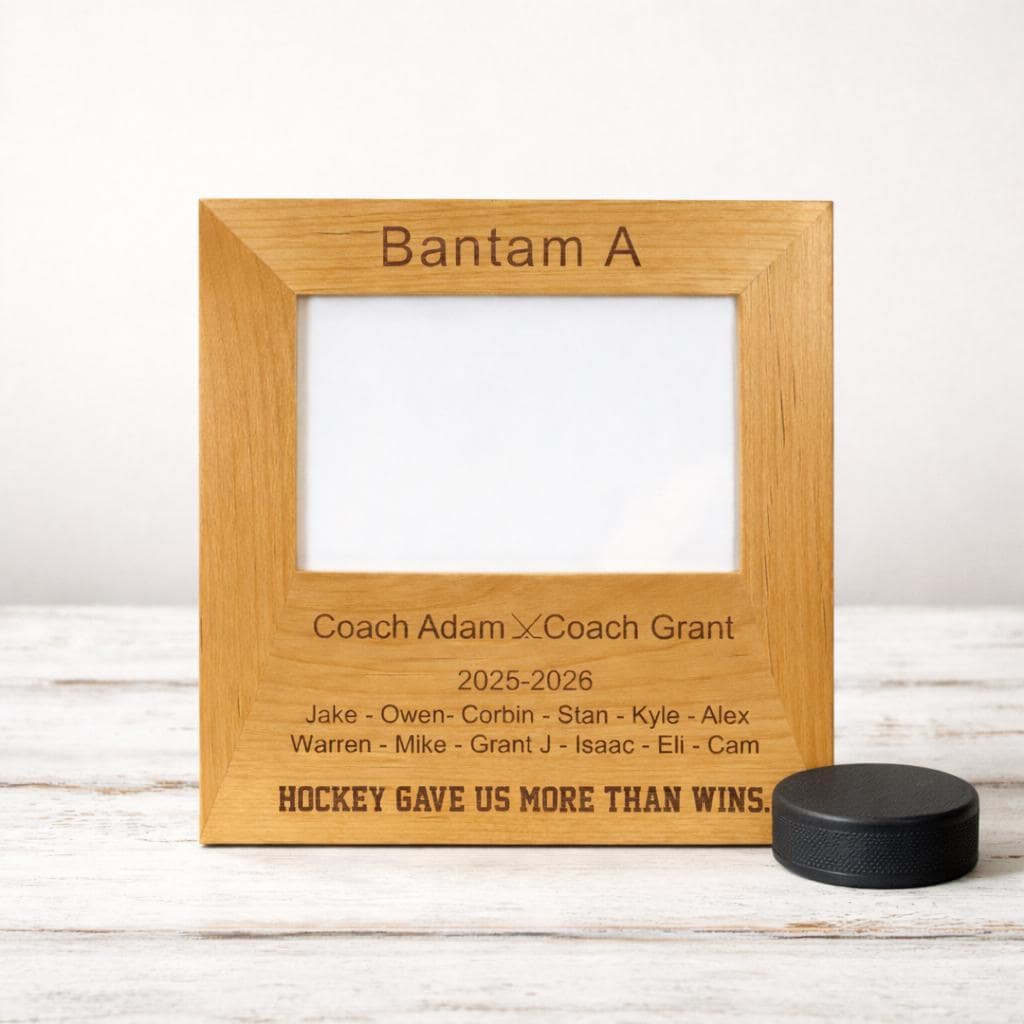 Personalized Hockey Coach Gift