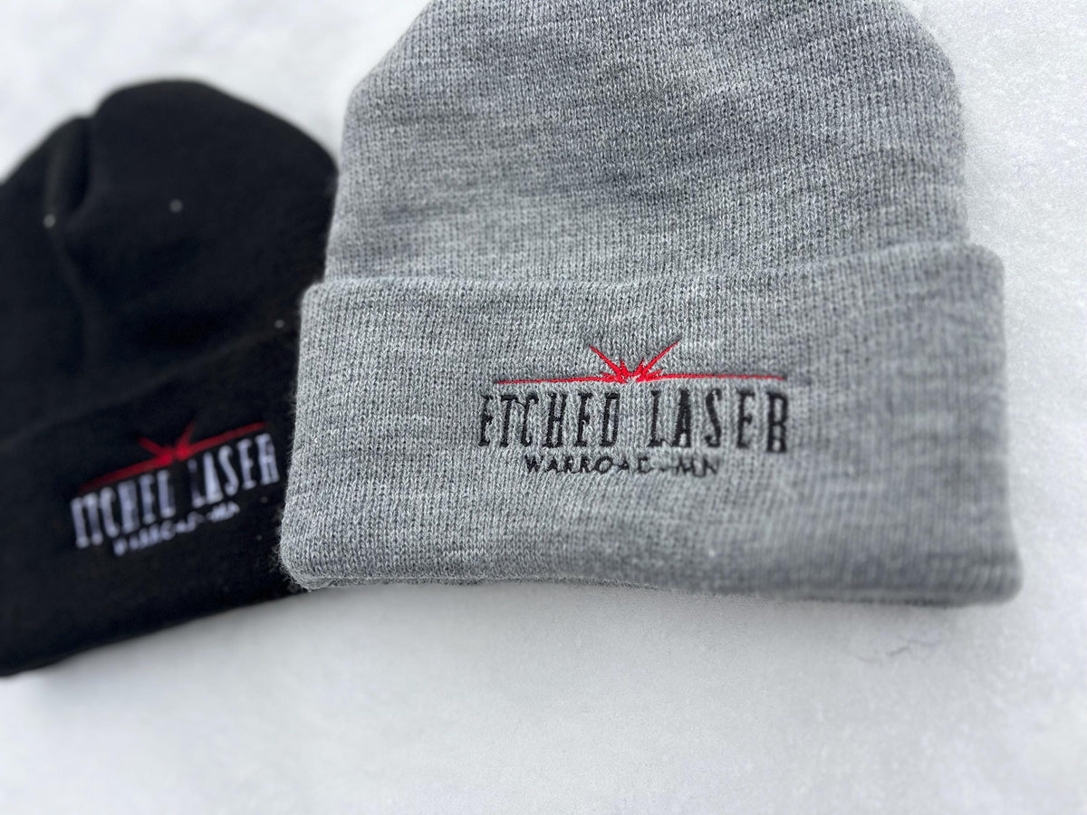 Custom Embroidered Beanie – Personalized Logo Text Winter Hat