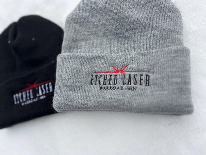 Custom Embroidered Beanie – Personalized Logo Text Winter Hat