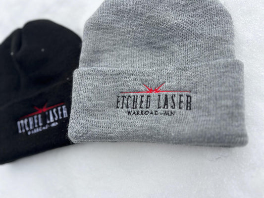 Custom Embroidered Beanie – Personalized Logo Text Winter Hat