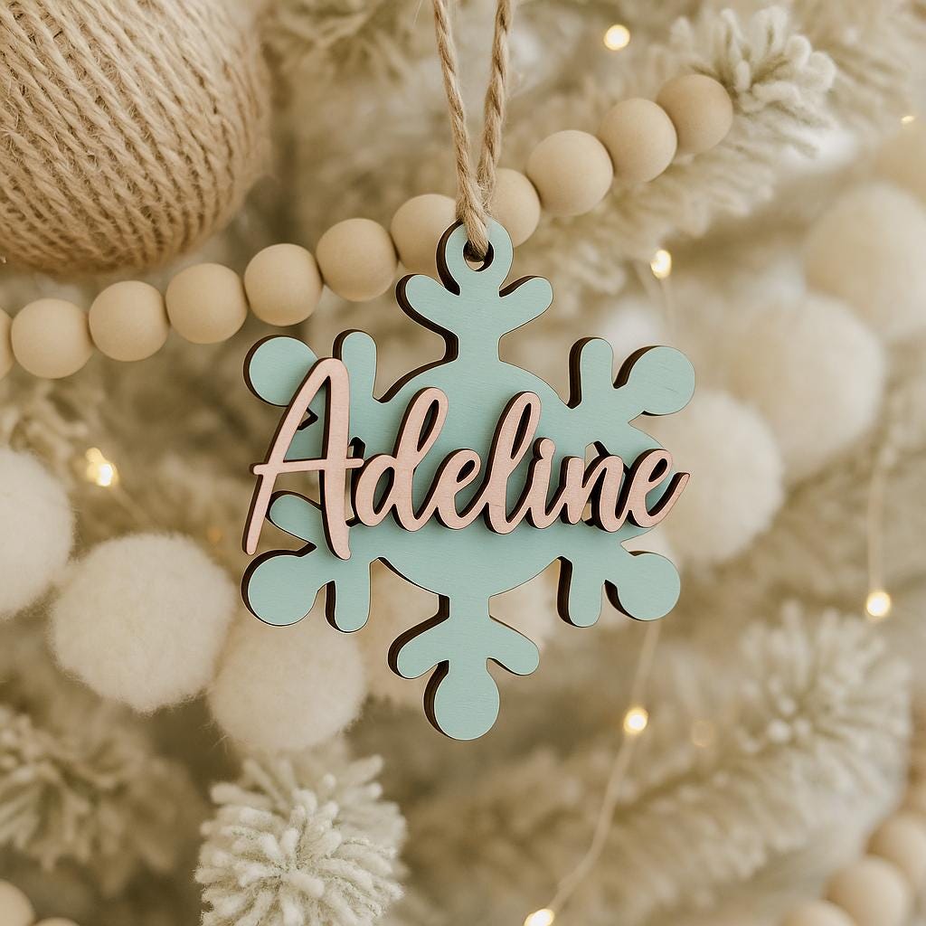 Boho Christmas Ornament