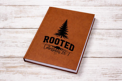 Engraved Leatherette Christian Journal