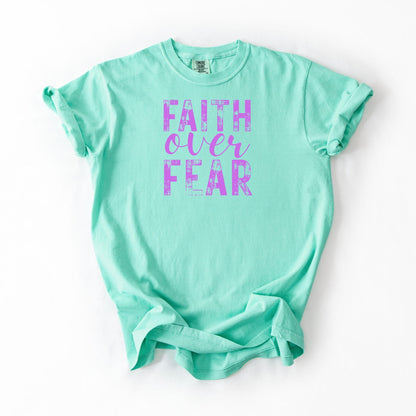 Faith Over Fear Christian Tee