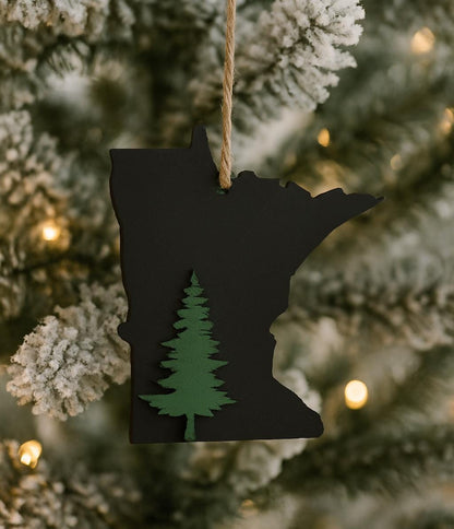 Minnesota Christmas Ornament