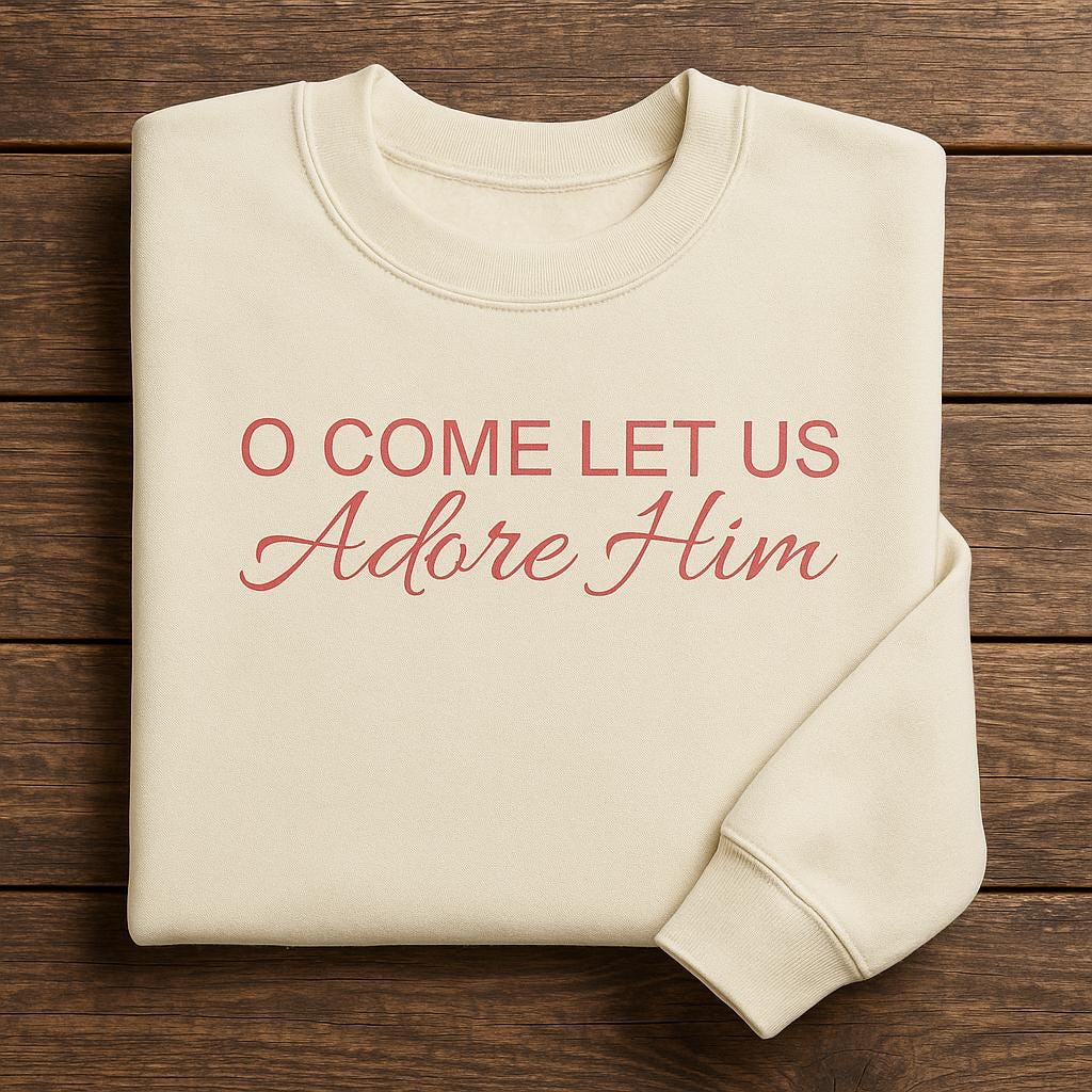 Christian Christmas Sweatshirt