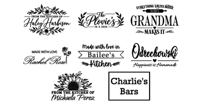 Personalized Engraved Aluminum Cake Pan (9"x13")