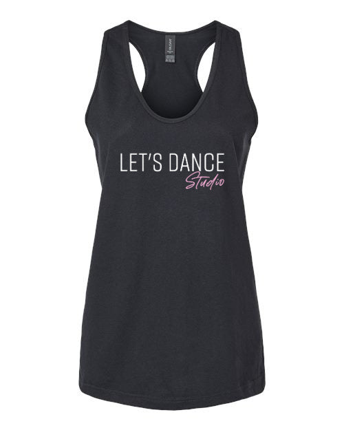 Teen/Adult Let's Dance Studio Razor Back Tank
