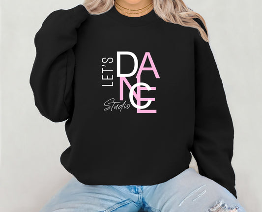 Teen/Adult Let's Dance Studio Crewneck Sweatshirt